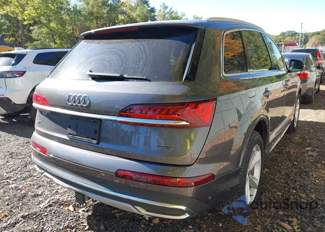 2021 Audi Q7 Premium Plus 45 Tfsi Quattro Tiptronic из США, поврежденный, VIN WA1LJAF72MD013717